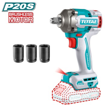 Llave de impacto 1/2'' brushless a batería TIWLI20401 