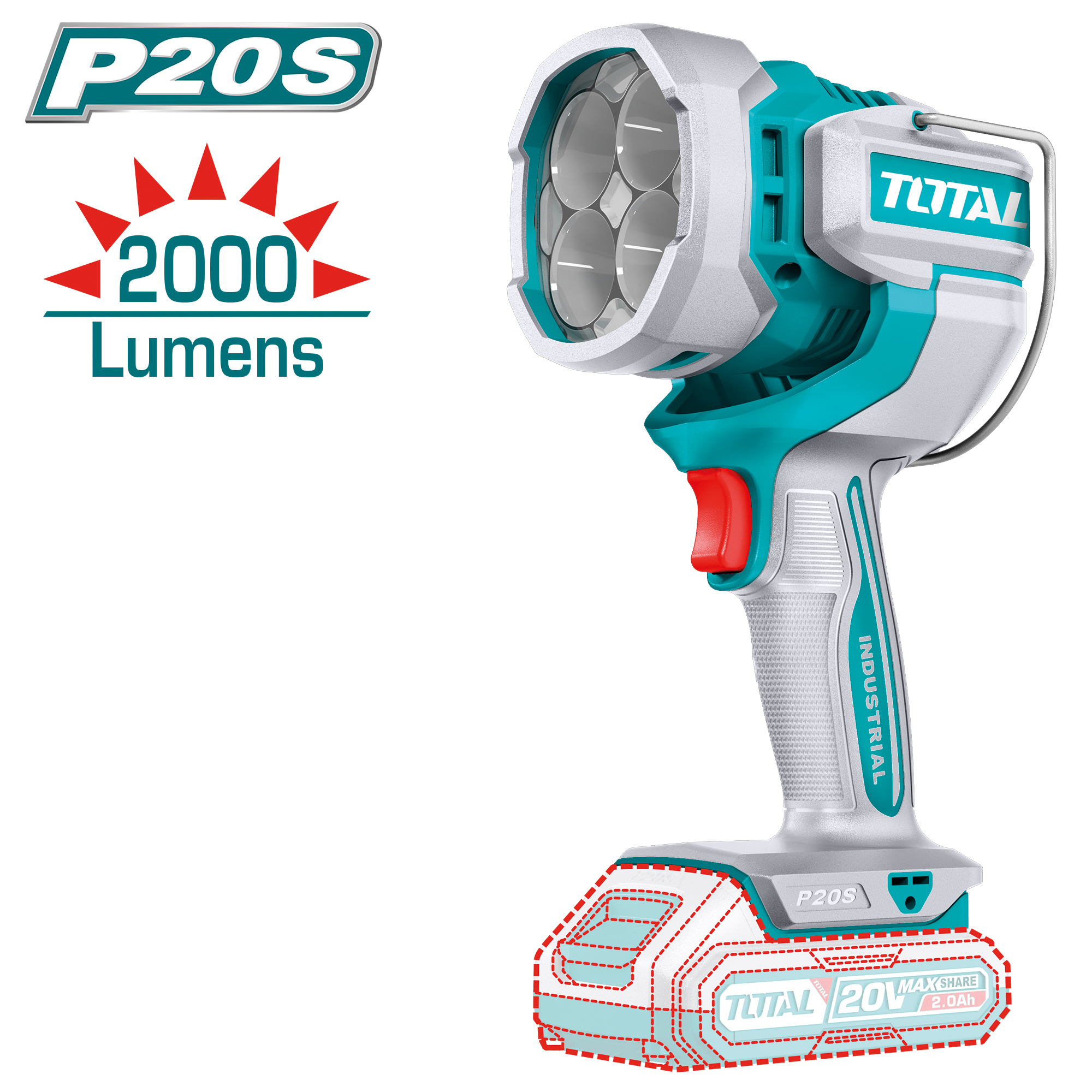 Proyector LED a batería TWLI2088 