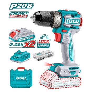 Taladro atornillador brushless a batería TDLI20602E 