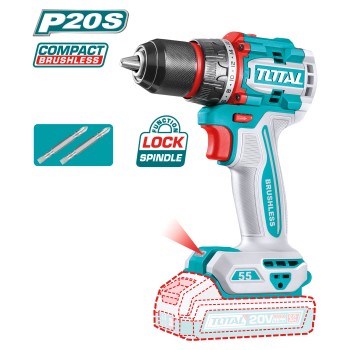 Taladro atornillador brushless a batería TDLI205581 | 20 V