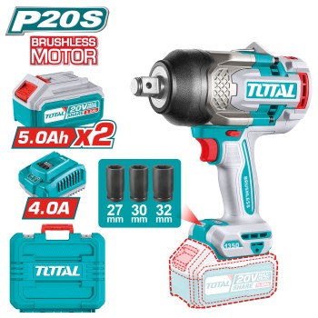 Llave de impacto 3/4'' brushless a batería TIWLI20135E | 20 V