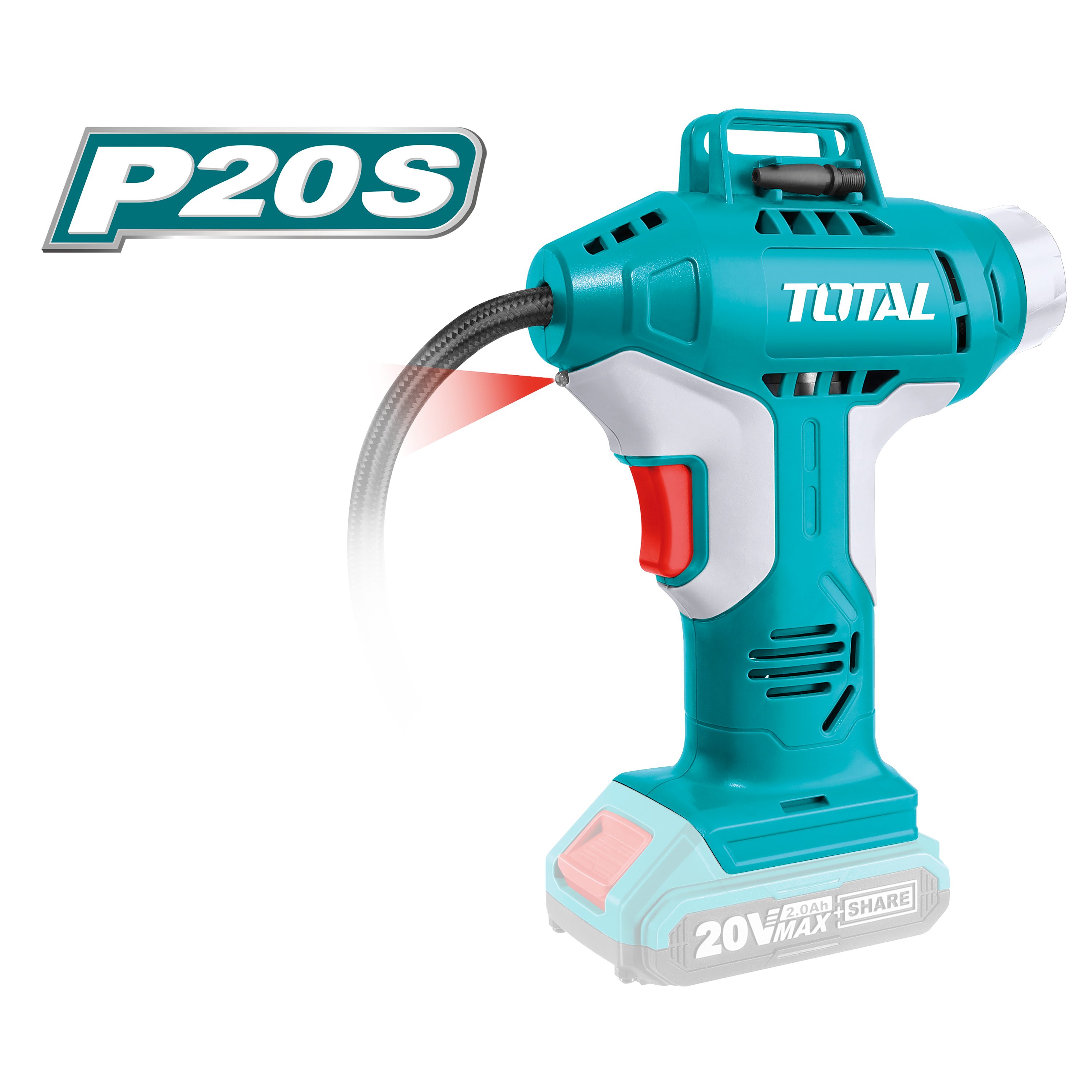 Compresor a batería TACLI2001 | 20 V