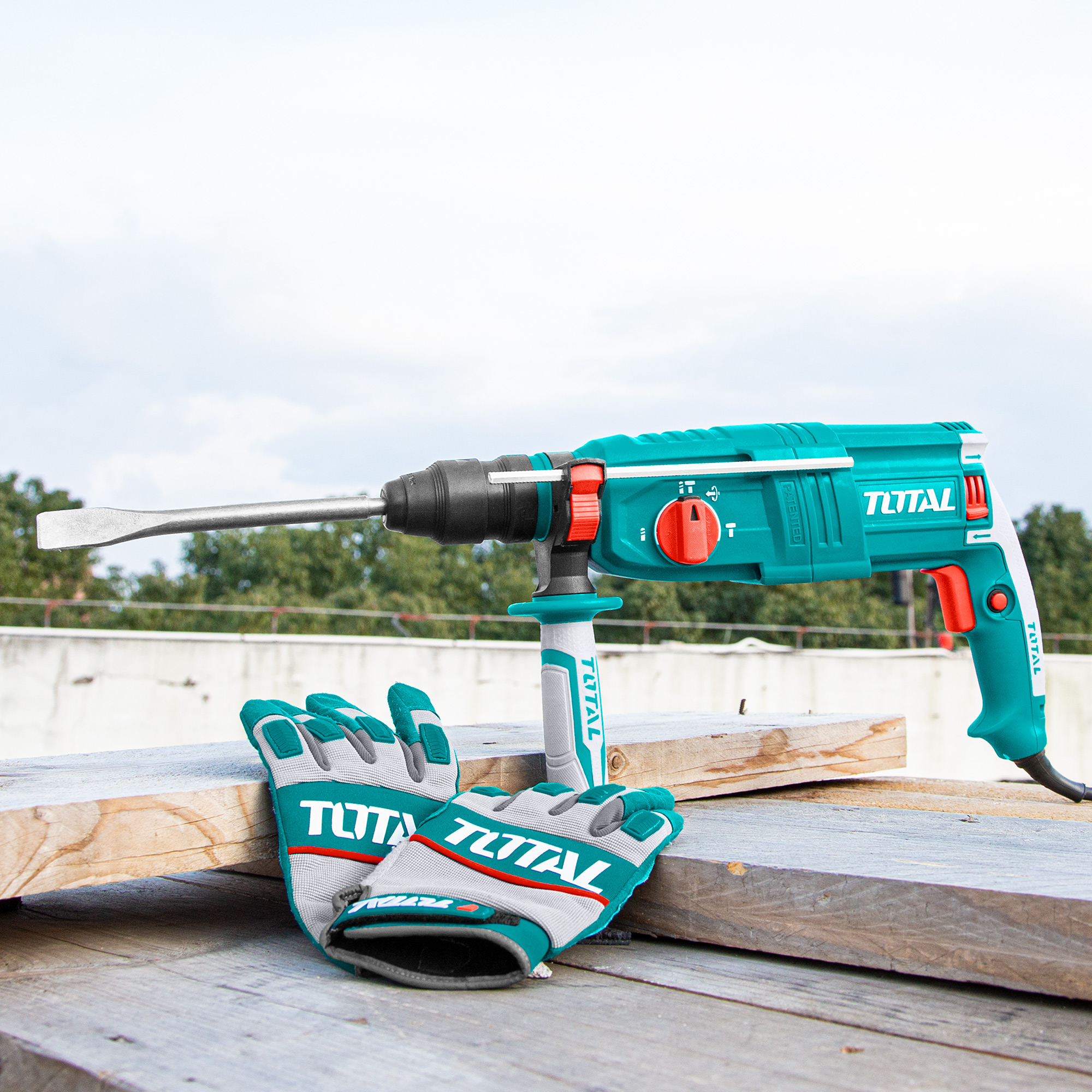 Martillo perforador TH308268 | 800 W - 2,5 J