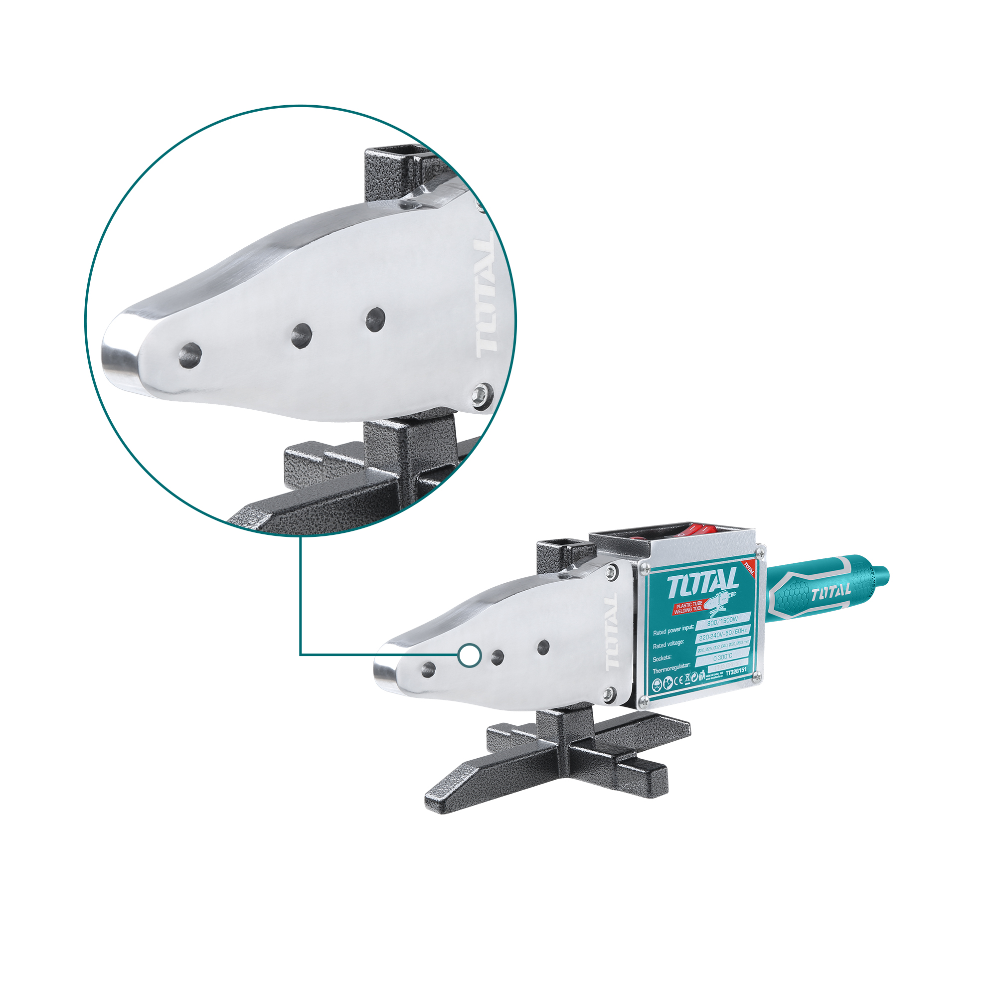 Aparato de termofusión para tubo TT328151 | 1500 W