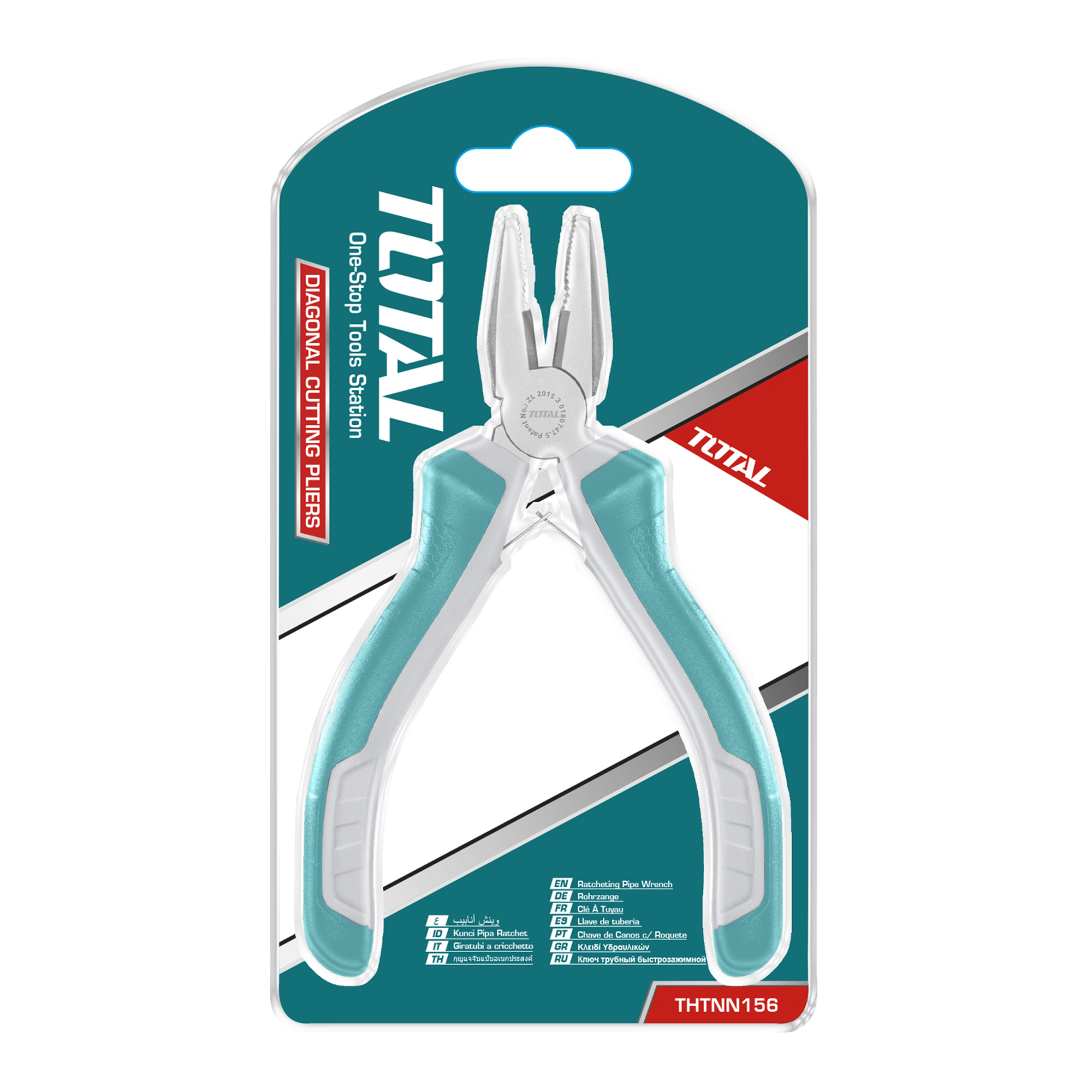 Alicate mini universal  THTMN156 | 115 mm | Cromo-vanadio (Cr-V)