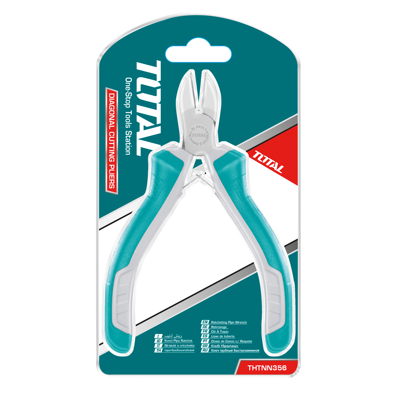 Alicate mini de corte diagonal THTMN356 | 115 mm | Cromo-vanadio (Cr-V)