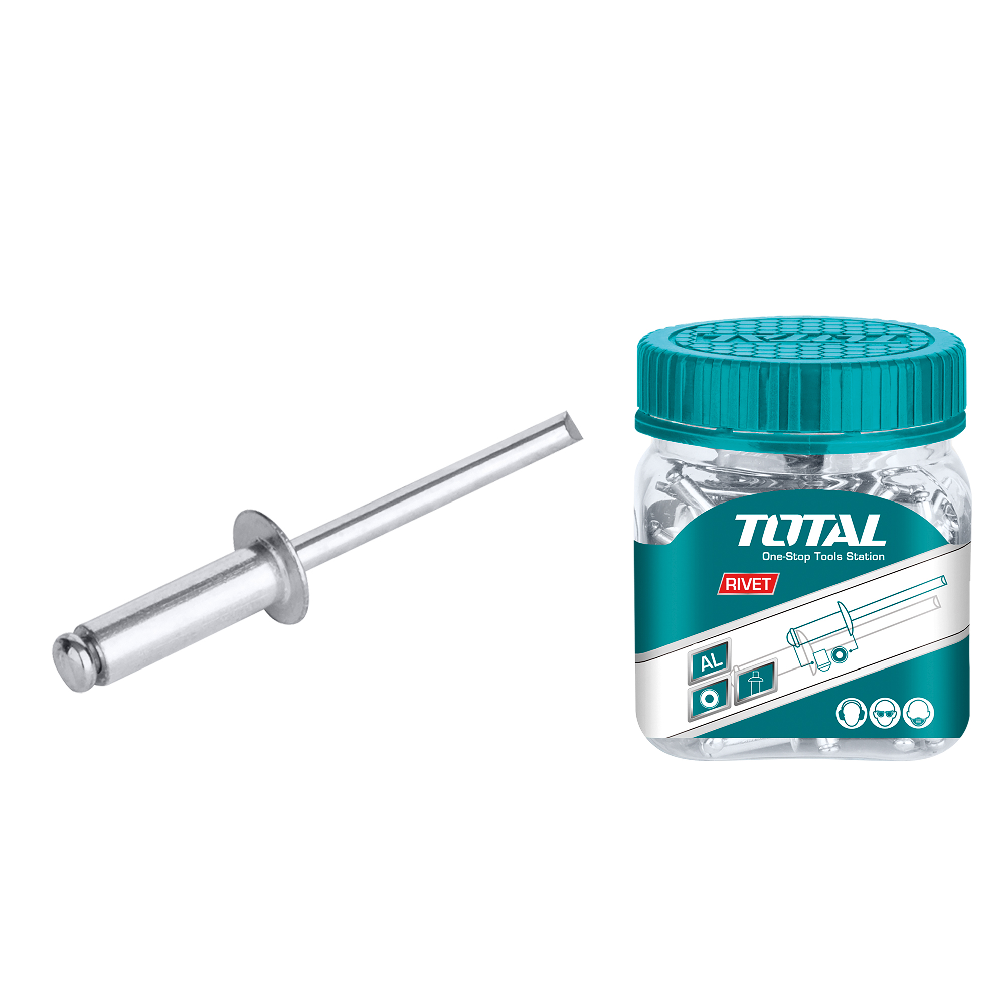 Remaches WJRT | 4 x 10 mm | Aluminio