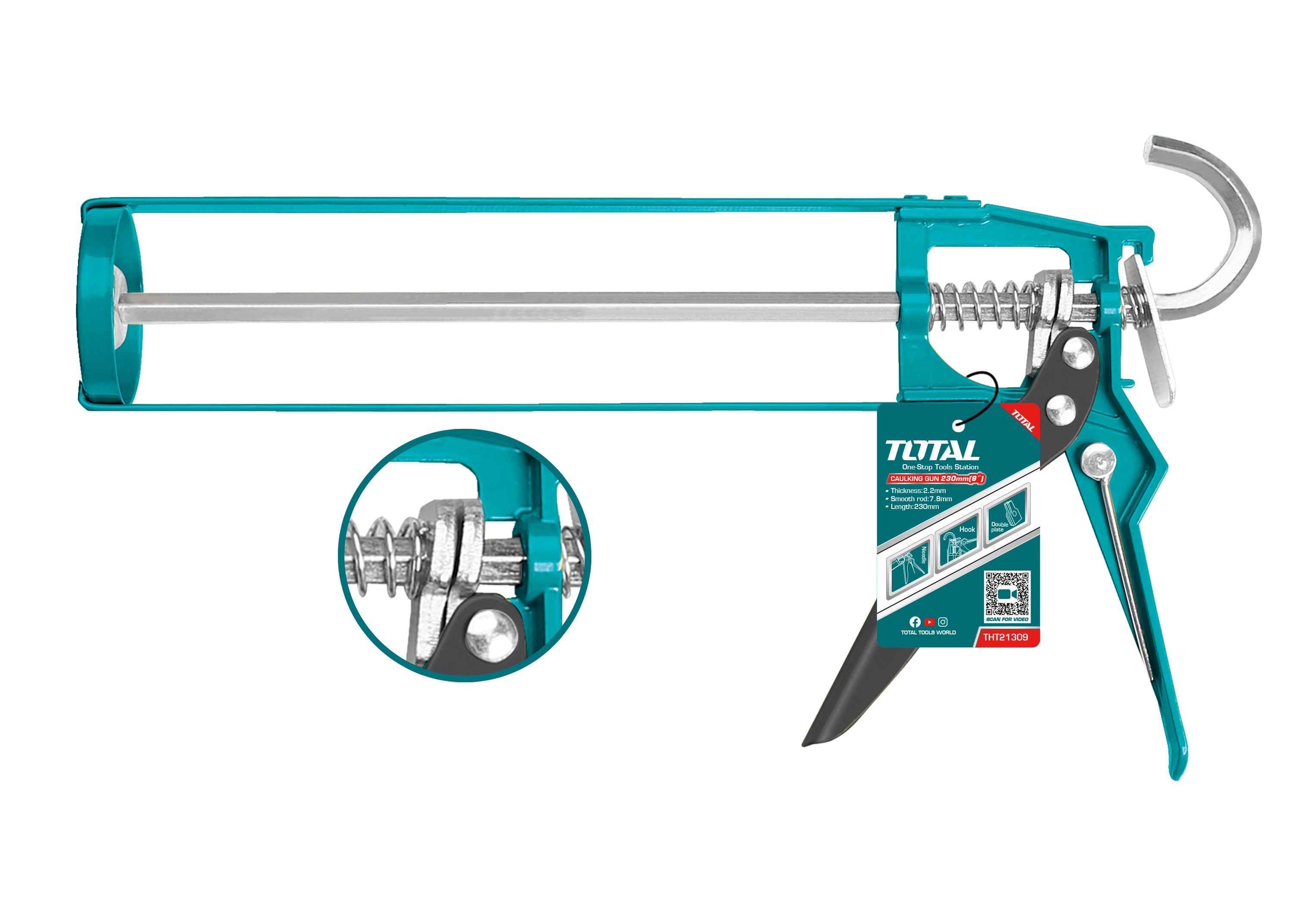 Pistola de silicona THT21309 | 230 mm
