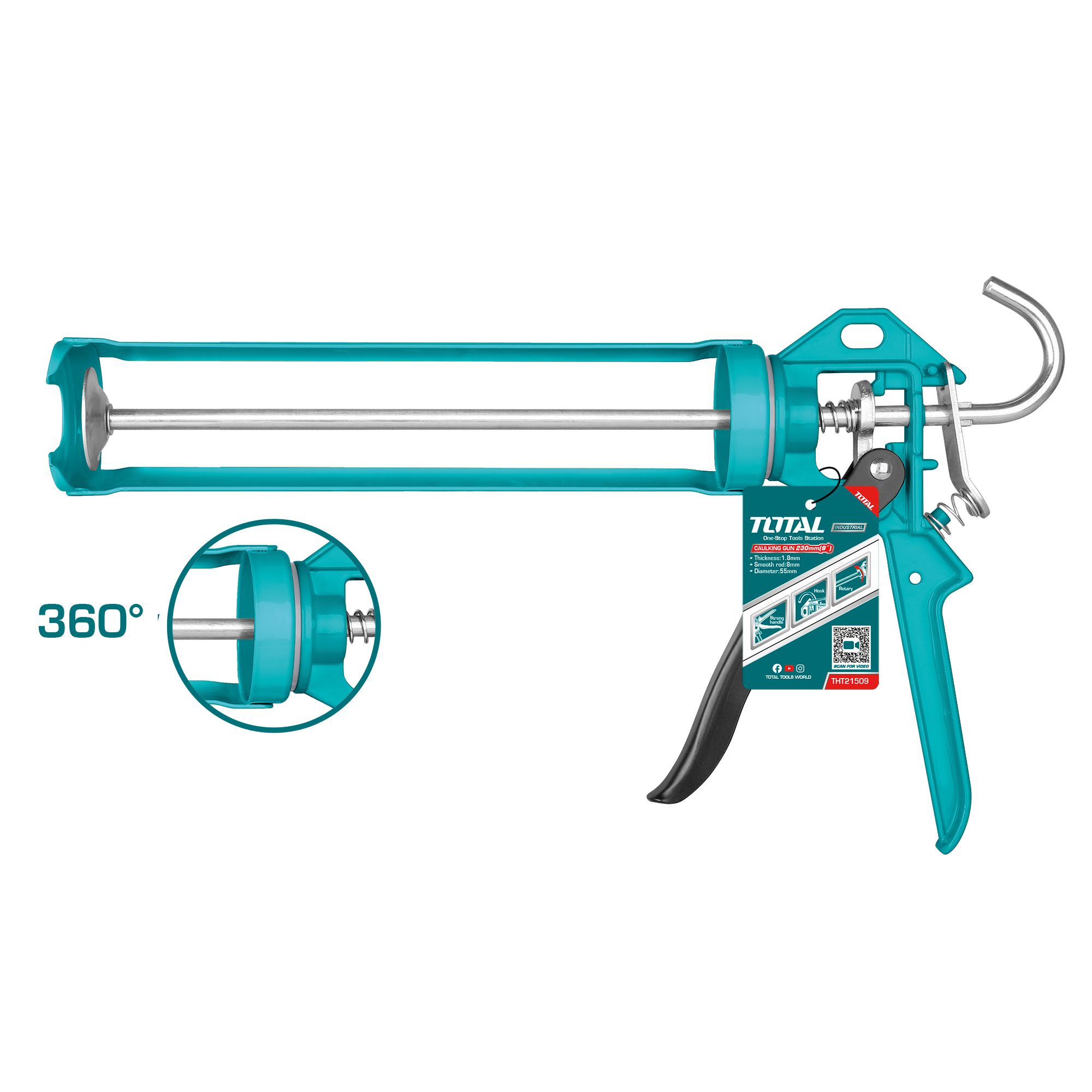 Pistola de silicona  THT21509 | 230 mm