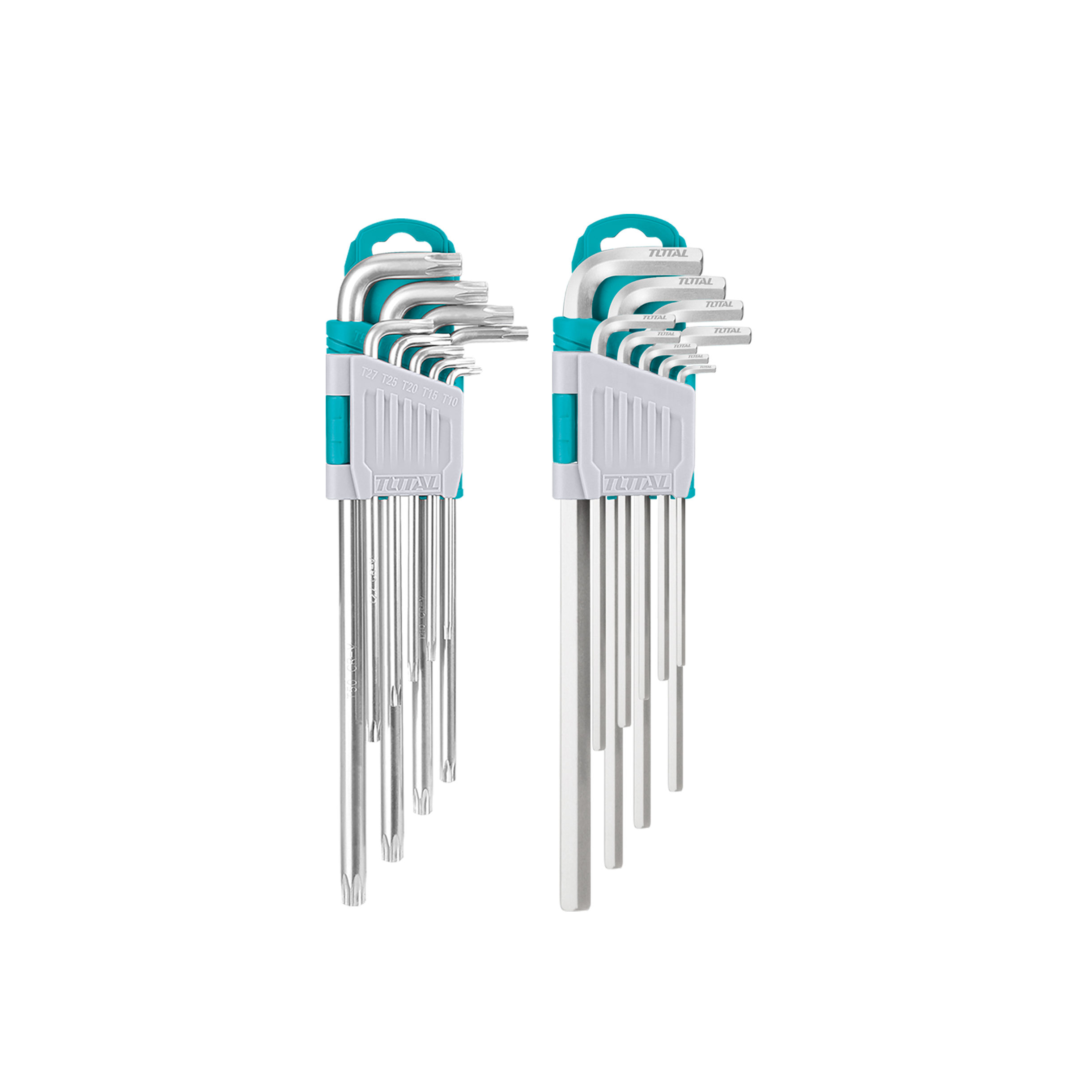 2 juegos de llaves Allen y Torx THT106KT0181 | Cromo-vanadio (Cr-V)