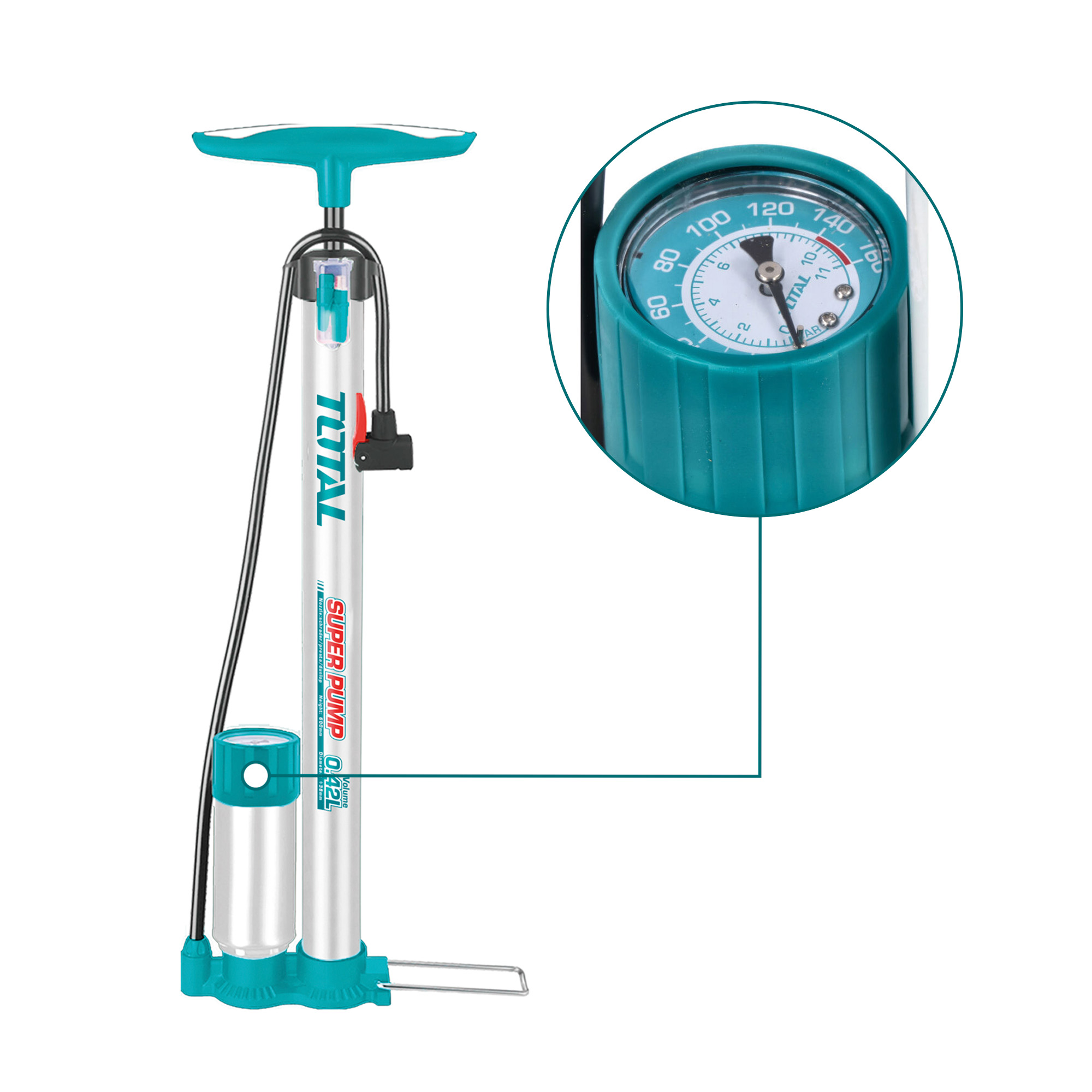 Inflador manual TMPP3811