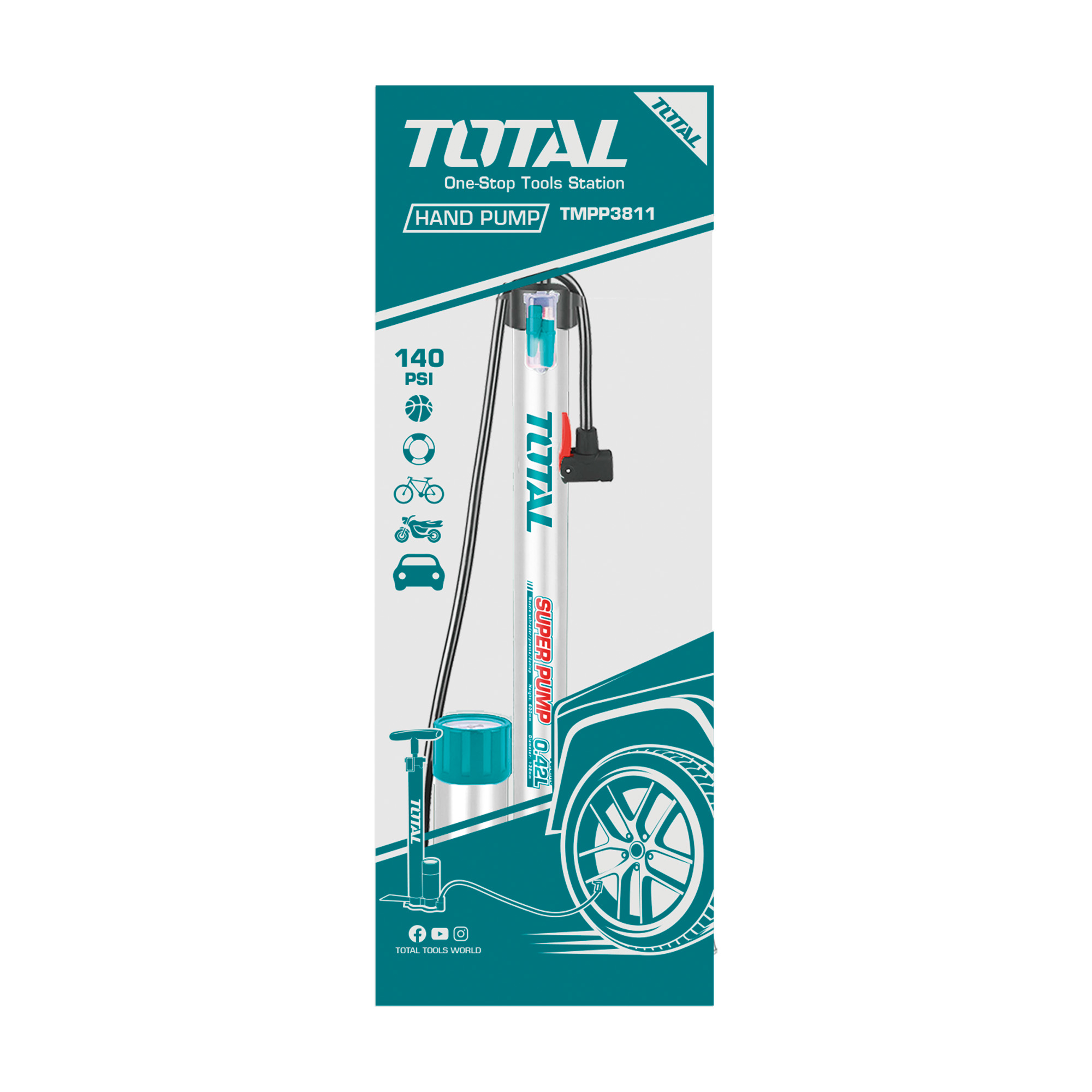 Inflador manual TMPP3811