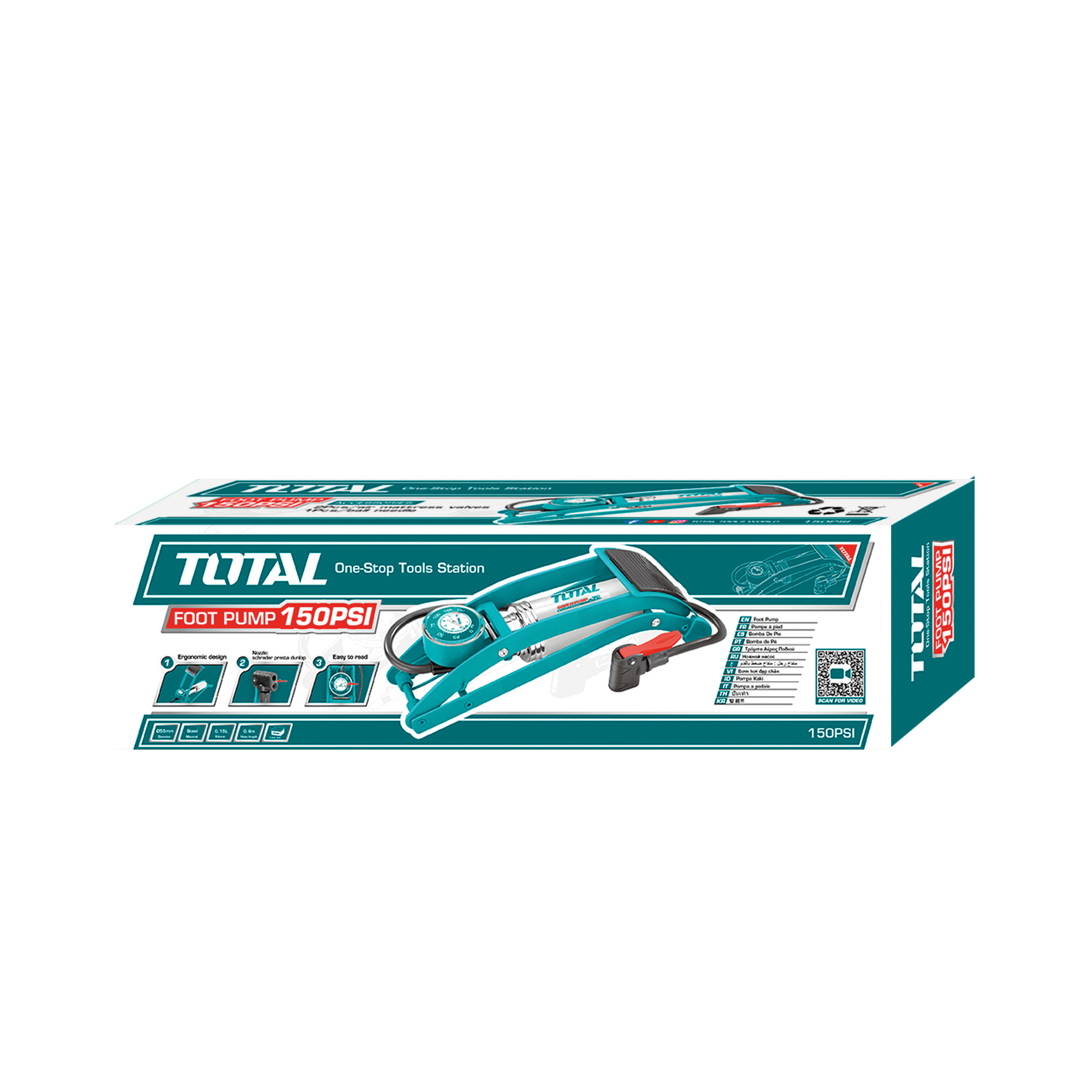 Inflador de pie TMPP5511