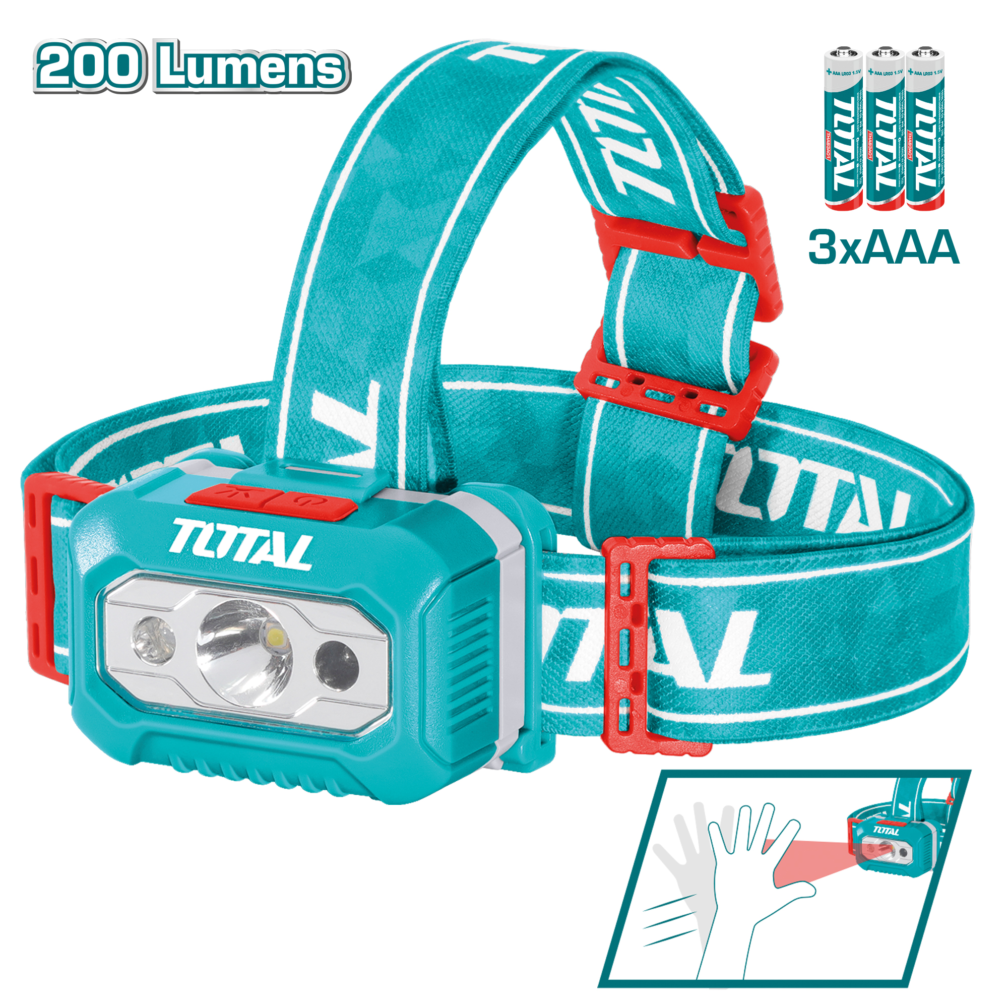 Linterna frontal LED THL013AAA6