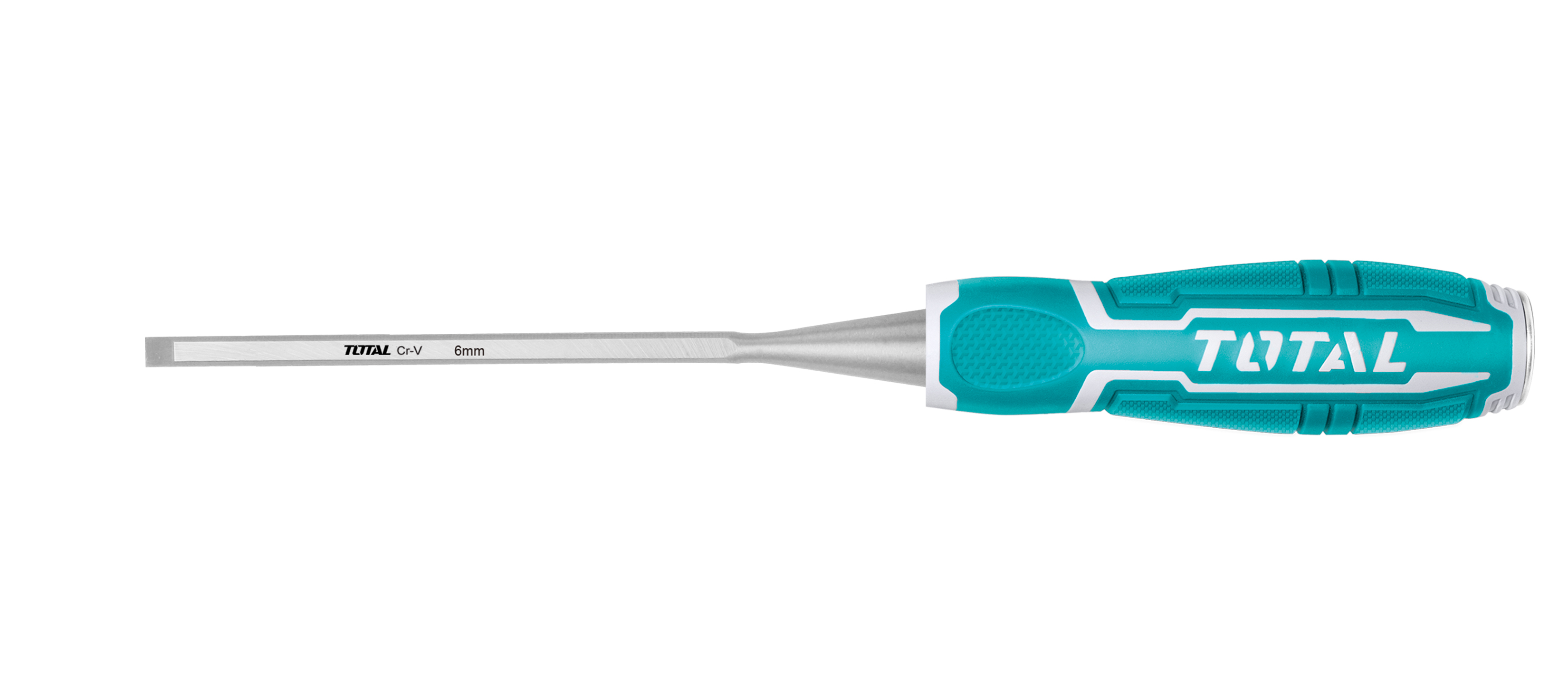 Formón de madera THT41 | 6 x 140 mm | Cromo-vanadio (Cr-V)