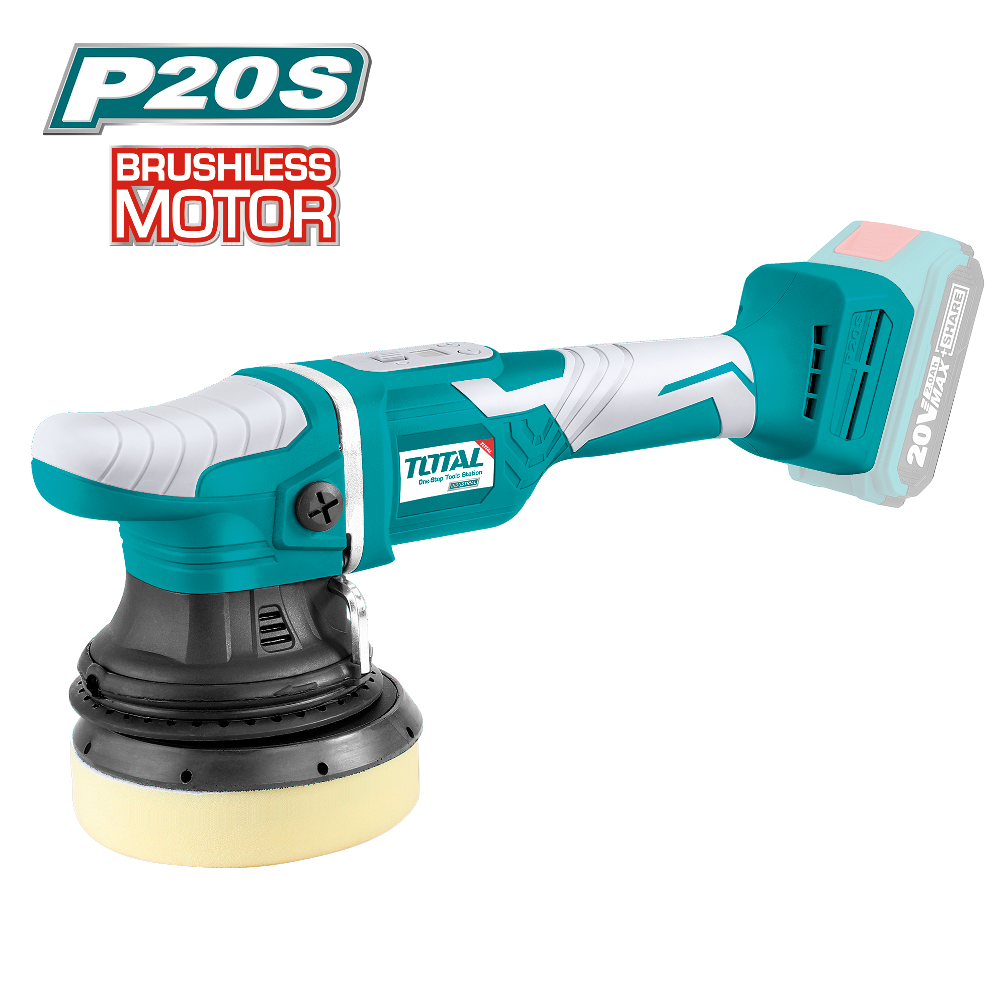 Pulidora roto orbital a batería TAPLI2002 | 20 V