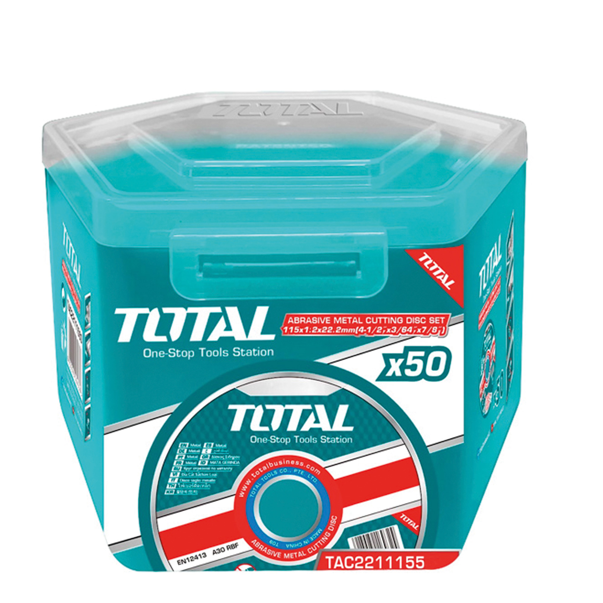 Box of 10 cutting discs TAC2211 | Ø115 mm