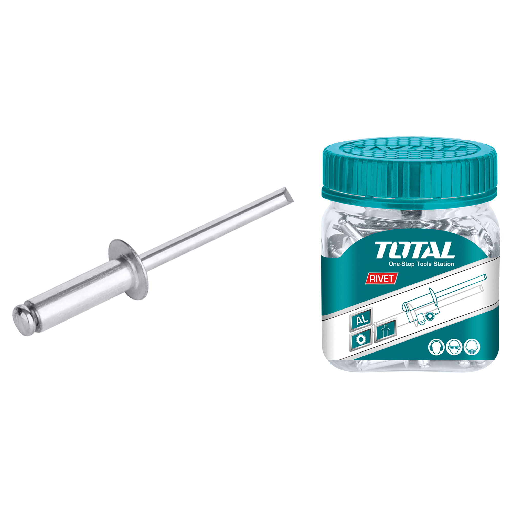 Remaches WJRT | 3,2 x 10 mm | Aluminio