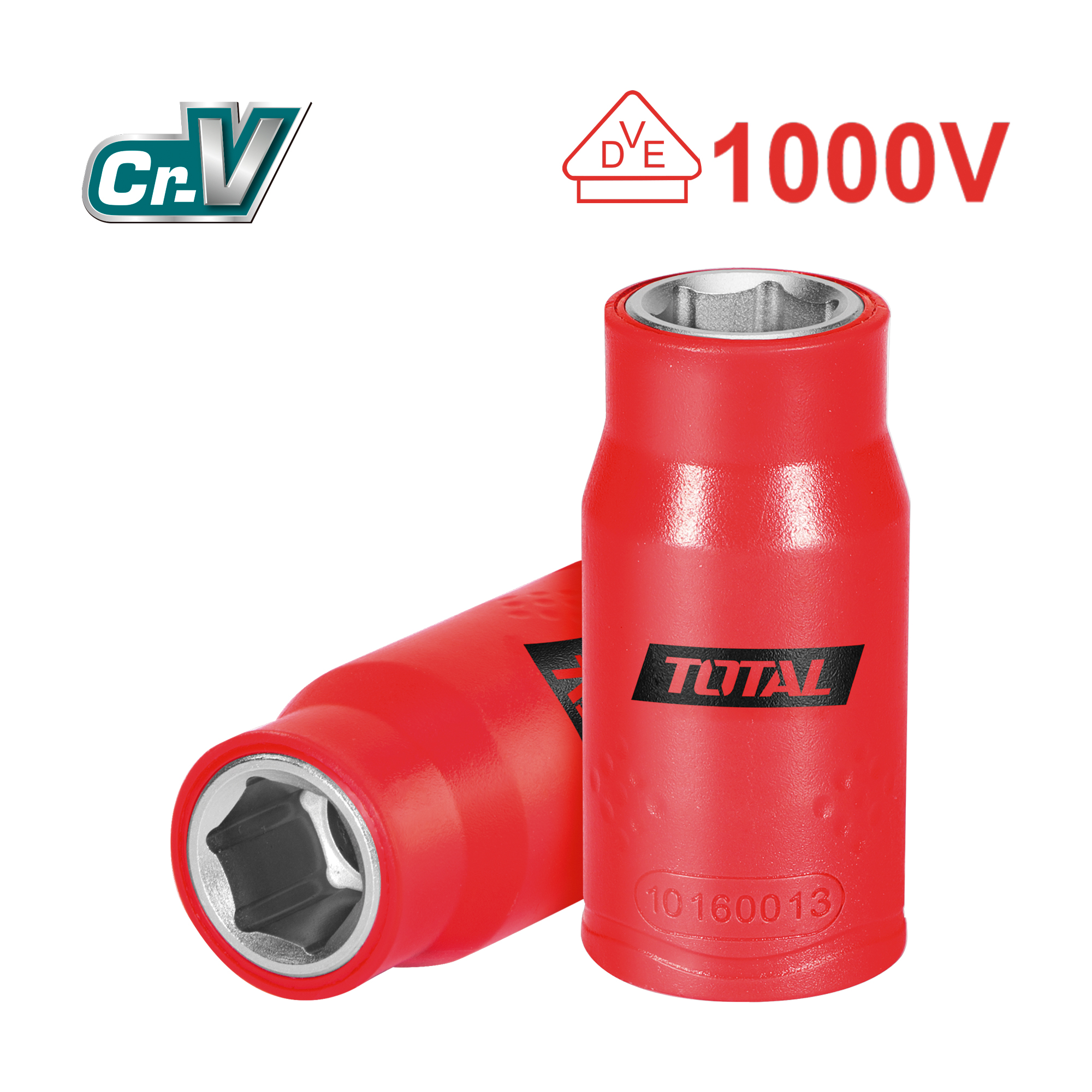 Vaso hexagonal 1/2'' aislado THIHAST12 | 12 mm | Cromo-vanadio (Cr-V)