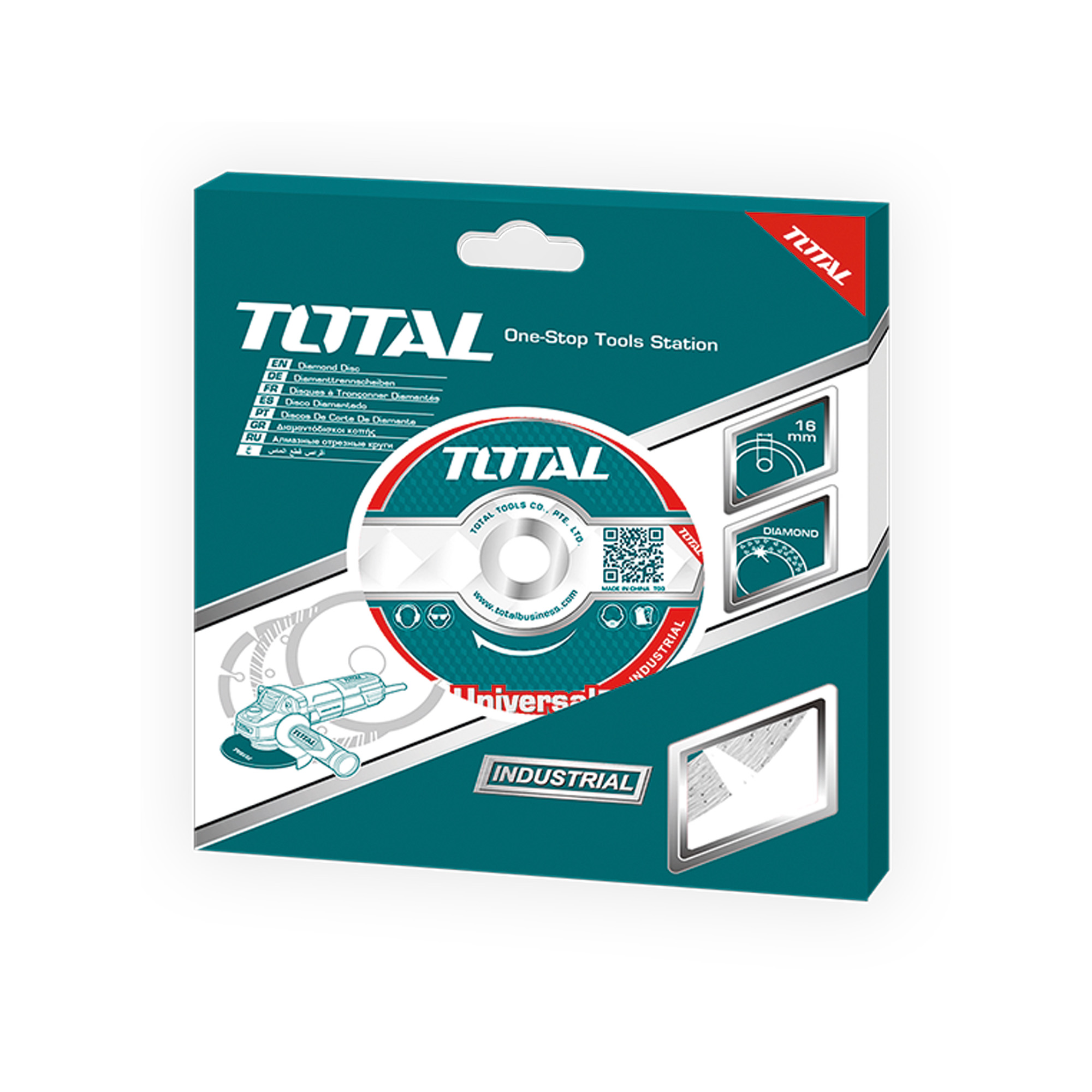 Disco diamante cazador de pared  TAC111254 | Ø125 mm