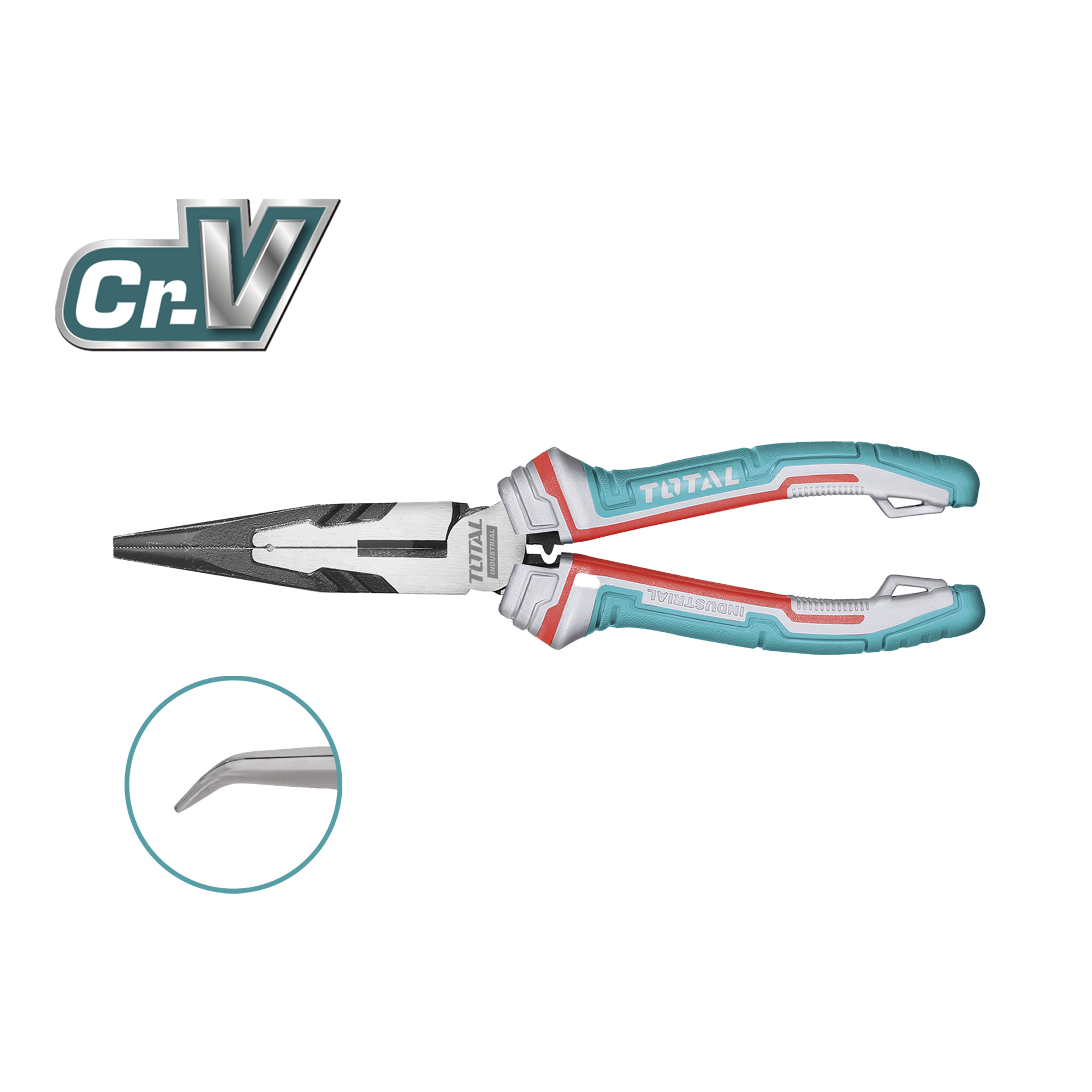 Alicate acodado THT24816S | 200 mm | Cromo-vanadio (Cr-V)