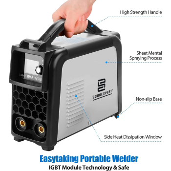 SOUDEXPERT - Equipo de soldadura Inverter MMA+TIG LIFT 120A