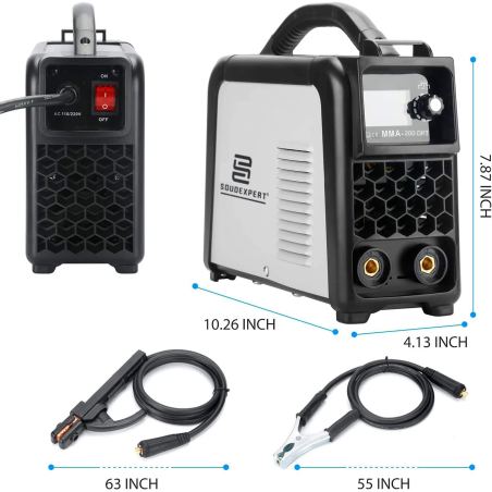 SOUDEXPERT - Equipo de soldadura Inverter MMA+TIG LIFT 200A