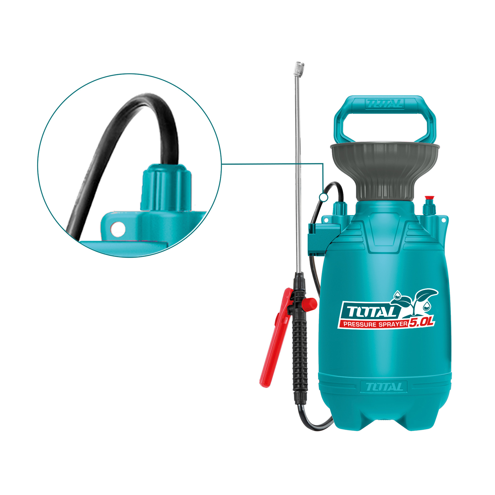 Pulverizador con lanza THSPP30 | 5 l