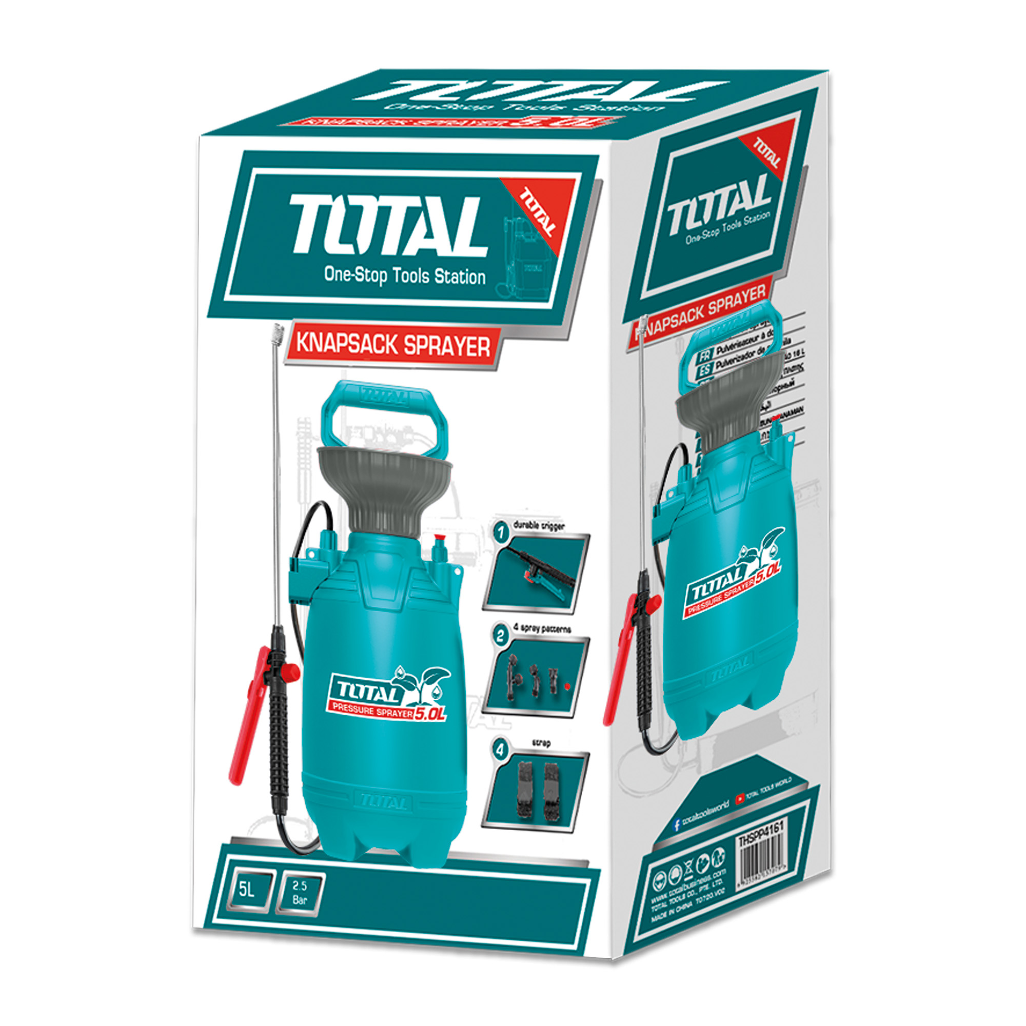 Pulverizador con lanza THSPP30 | 5 l