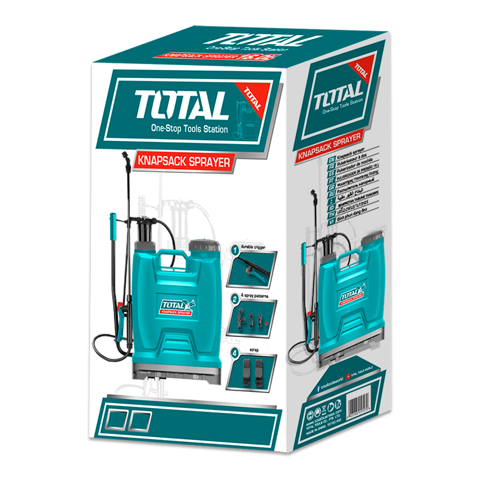 Pulverizador dorsal manual  THSPP41602 | 16 l
