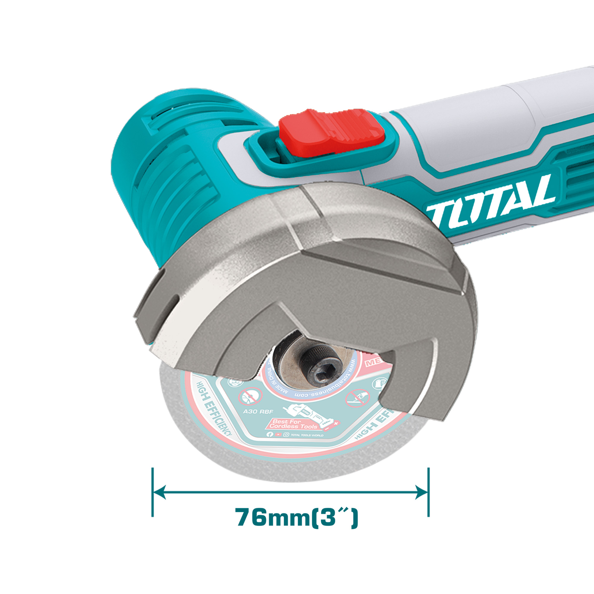 Mini amoladora angular a batería TAGLI76011 | 20 V