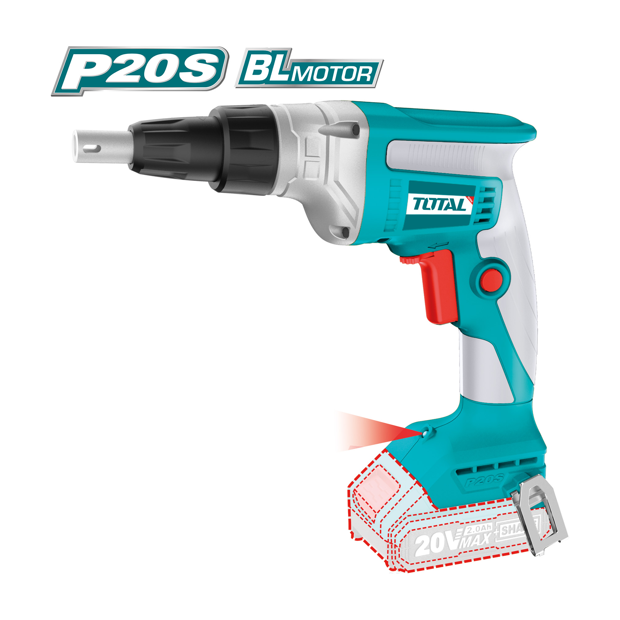 Atornillador para placas de yeso TDSLI2042006 | 20 V