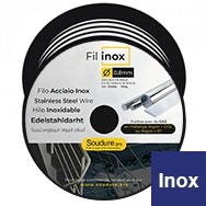 Bobina de hilo para soldadura INOX