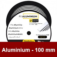 Bobina diámetro 100 mm para soldadura de ALUMINIO