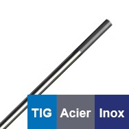 Electrodo de Tungsteno para soldadura TIG de acero - inoxidable