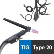 Antorcha TIG tipo 20